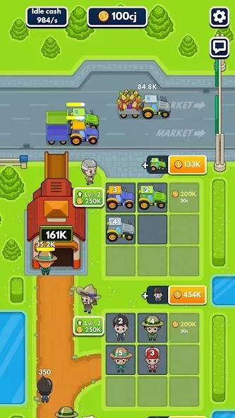 Скриншот Idle Farm Tycoon – Merge Simulator
