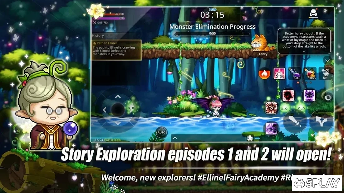 Скриншот MapleStory M - Open World MMORPG