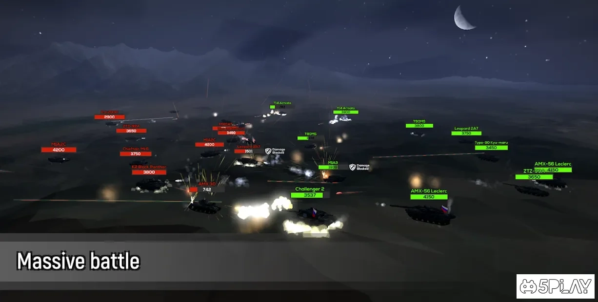 Скриншот Poly Tank 2: Battle Sandbox