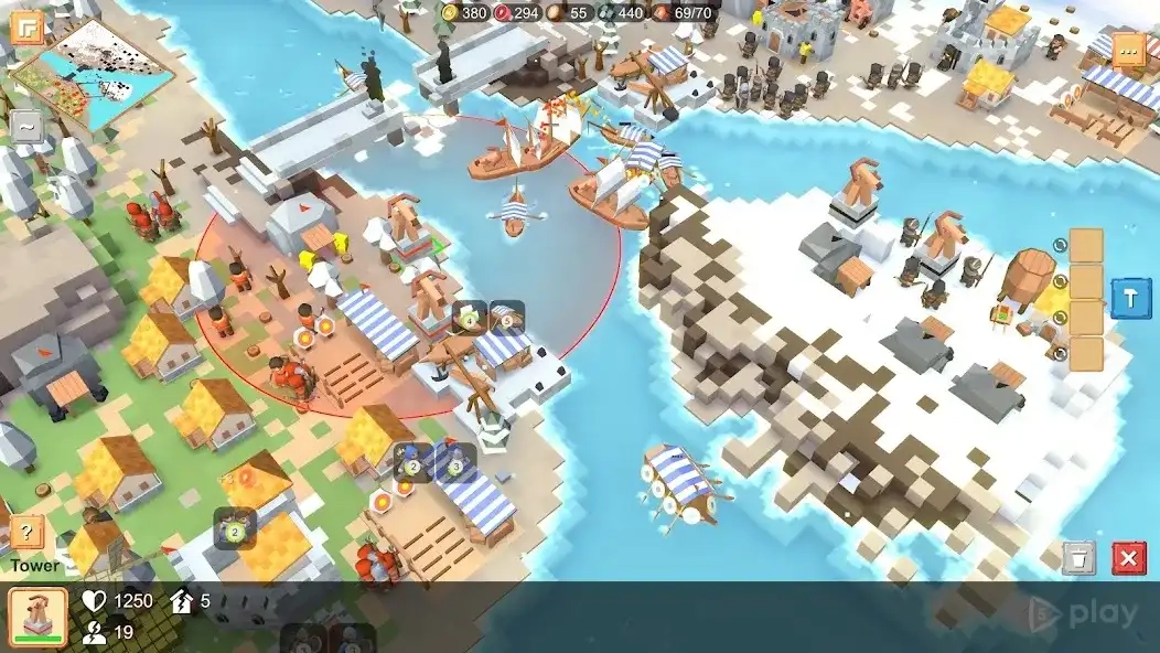 Скриншот RTS Siege Up! - Бесплатная стратегия Оффлайн
