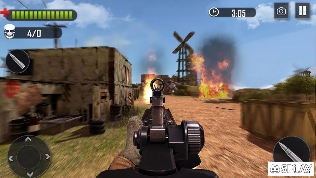 Скриншот Battleground Fire : Free Shooting Games 2019