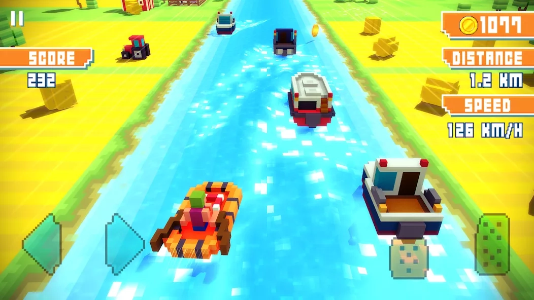 Скриншот Blocky Highway