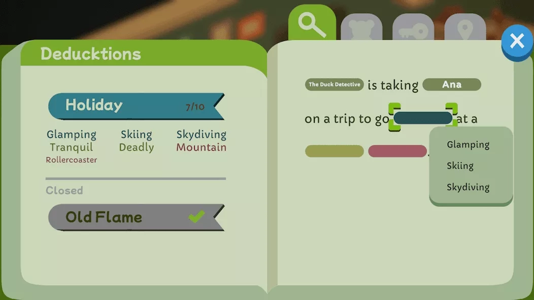 Скриншот Duck Detective: Ghost Glamping