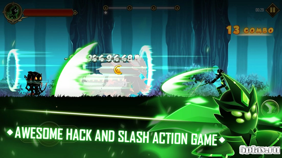 Скриншот Stickman Shadow Fight Heroes : Legends Stick War
