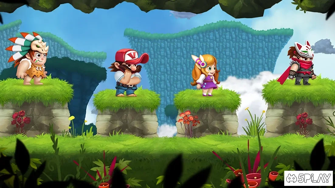 Скриншот Super Jungle Jump