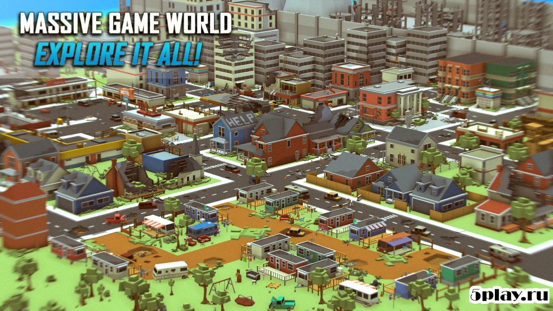 Скриншот URB: Last Pixels Battle Royale