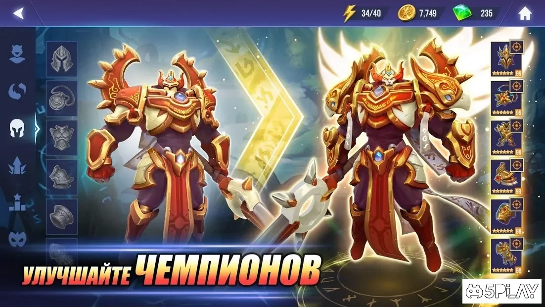 Скриншот Dungeon Hunter. Чемпионы : Эпичная онлайн РПГ