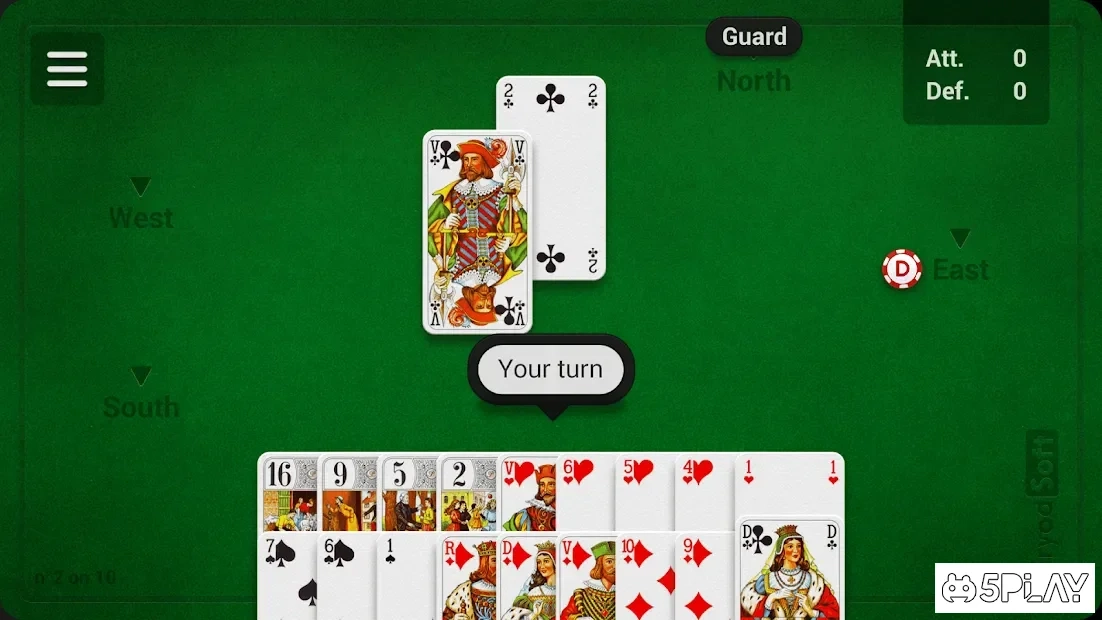 Скриншот French Tarot
