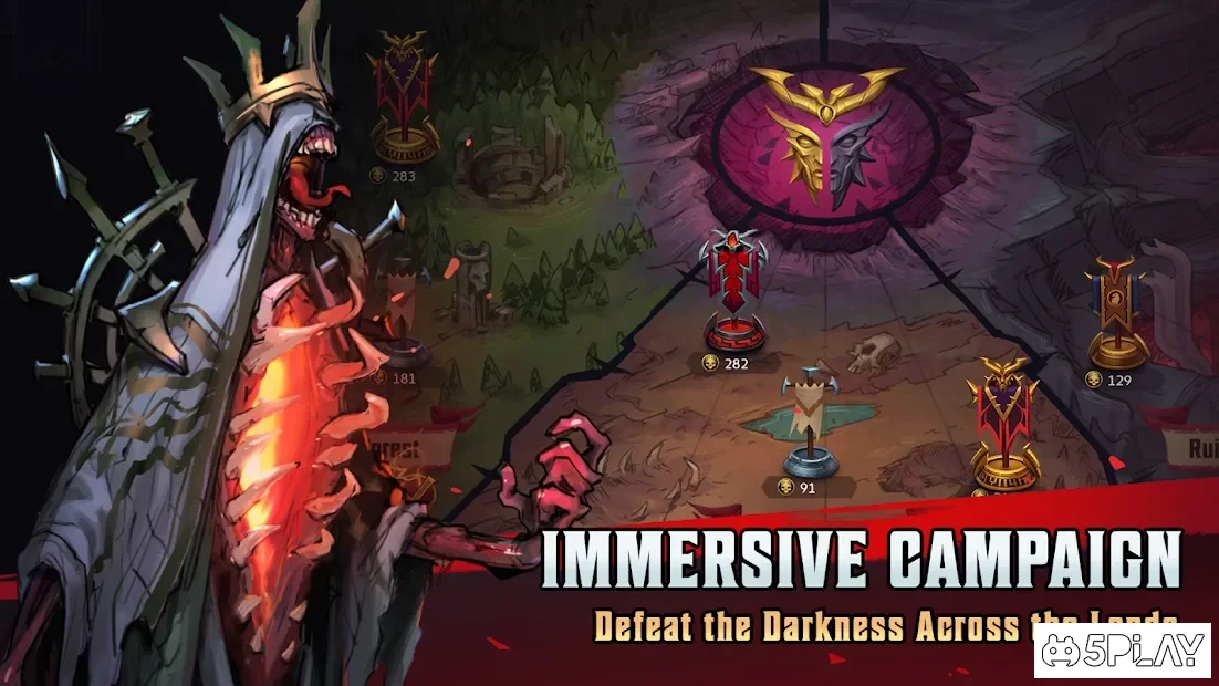 Скриншот Grimguard Tactics: End of Legends