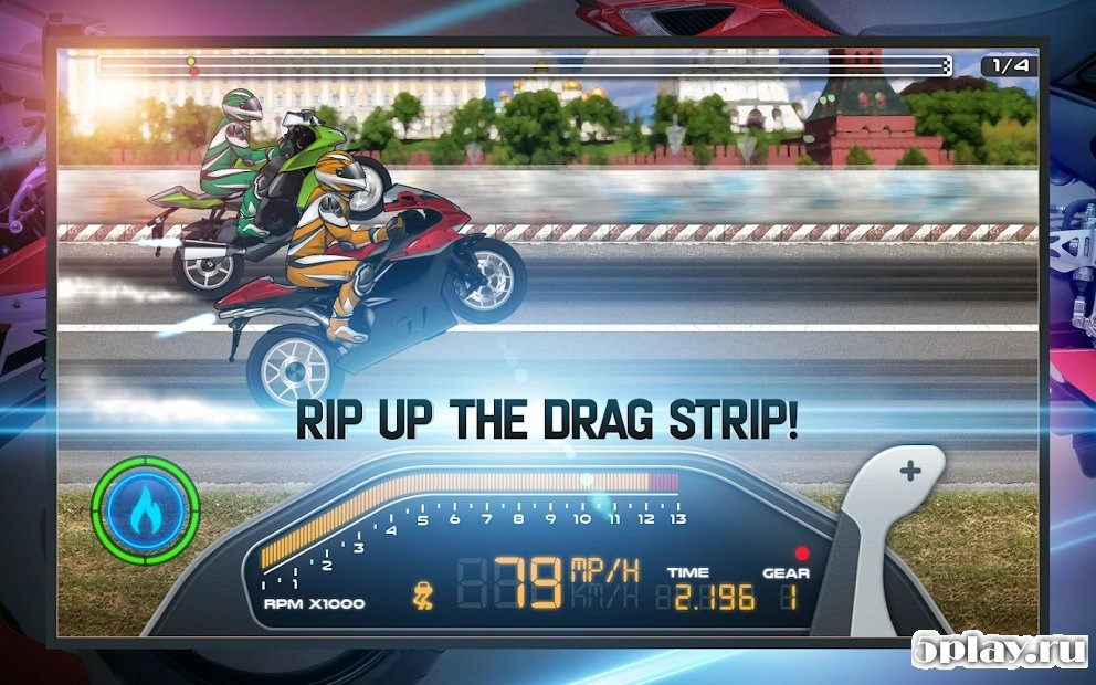 Скриншот Drag Racing: Bike Edition