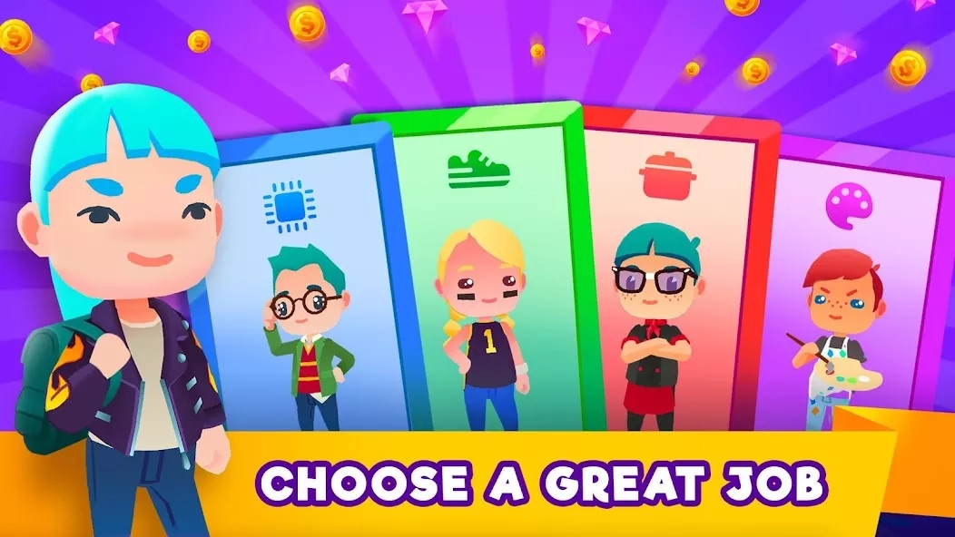 Скриншот Idle Life Sim – Simulator Game