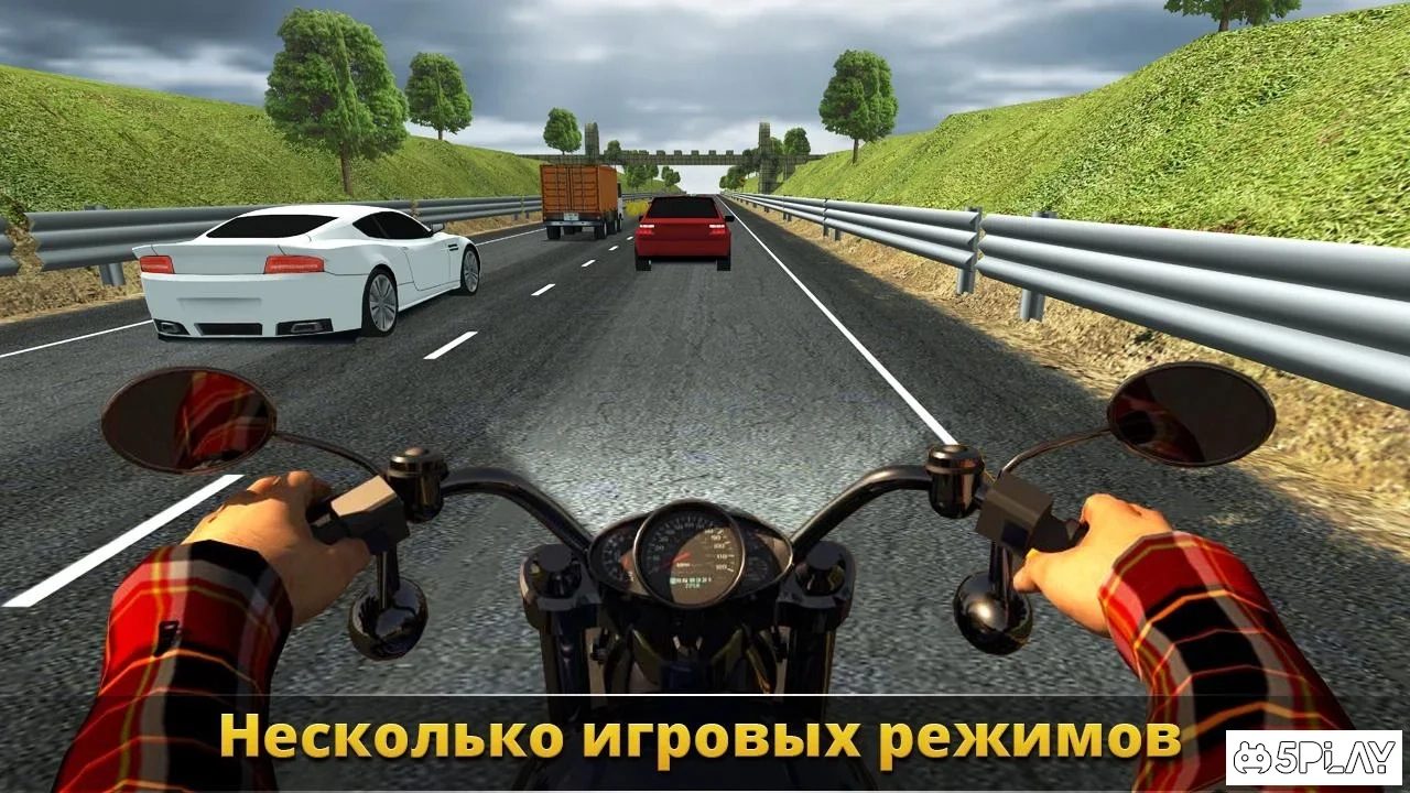 Скриншот VR Traffic Bike Racer