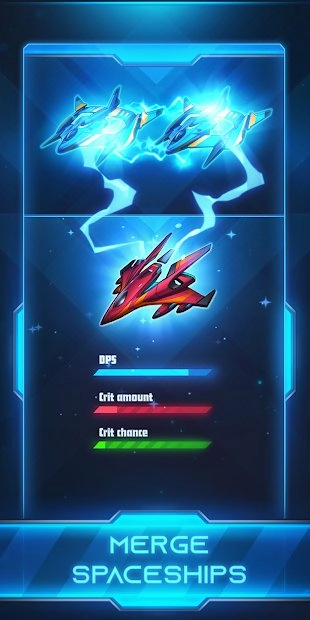 Скриншот Galaxy Merge - Idle & Click Tycoon