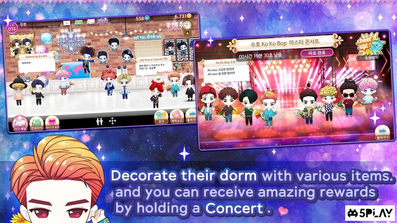 Скриншот MY STAR GARDEN with SMTOWN