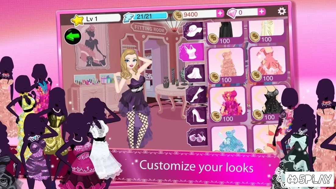 Скриншот Star Girl: Valentine Hearts