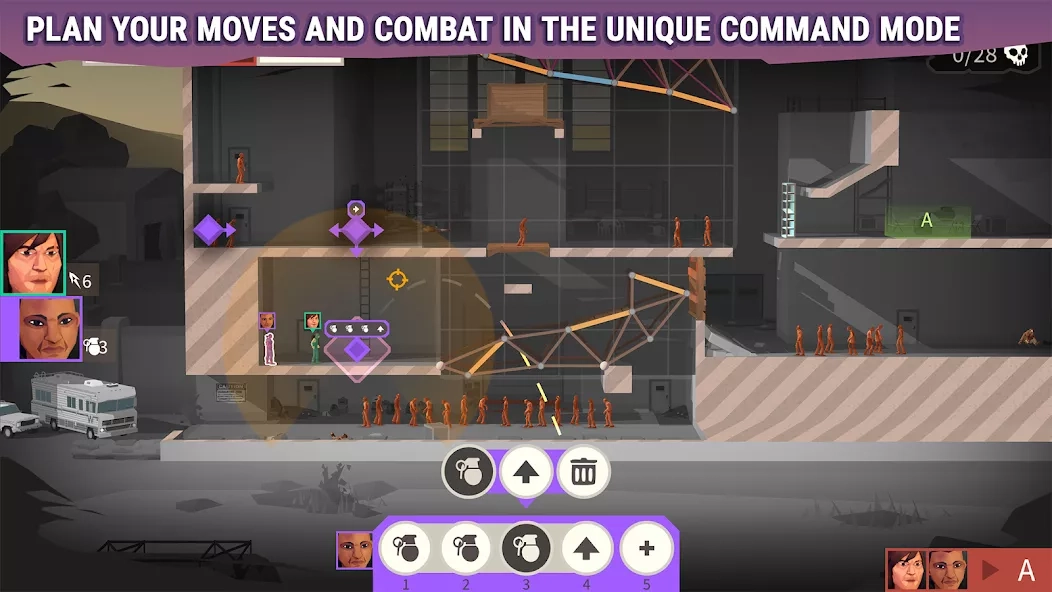 Скриншот Bridge Constructor: The Walking Dead