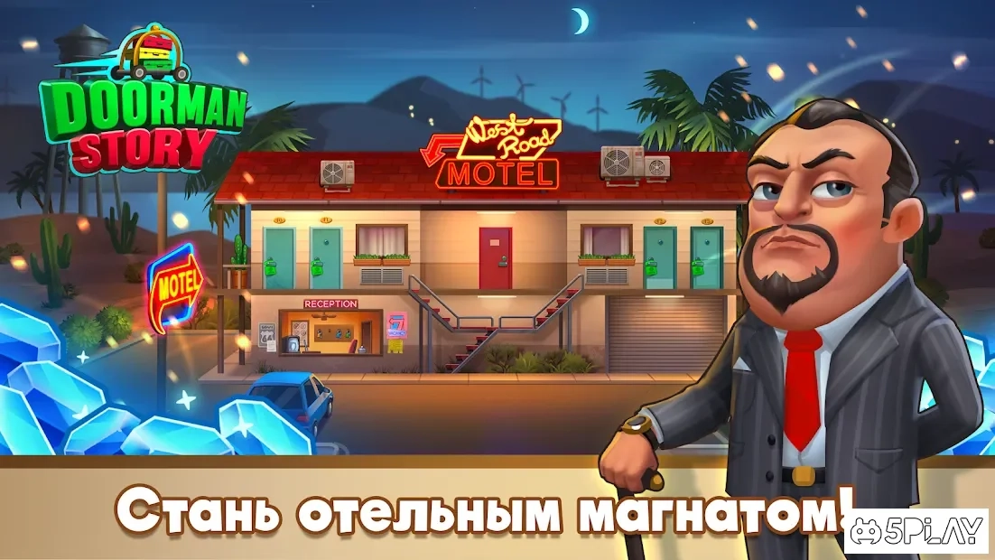 Скриншот Doorman Story: Hotel team tycoon