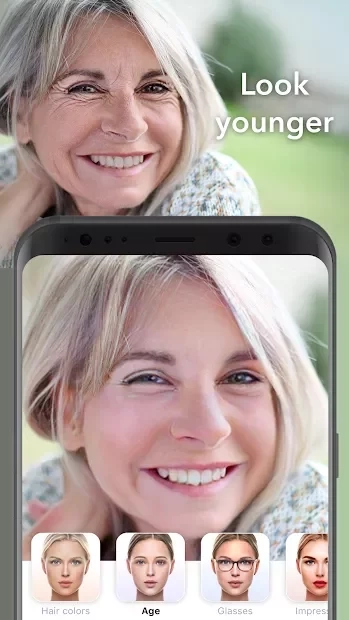 Скриншот FaceApp