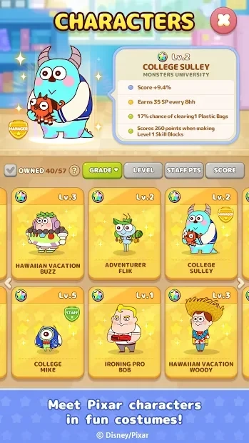Скриншот LINE: Pixar Tower