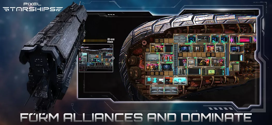 Скриншот Pixel Starships 2