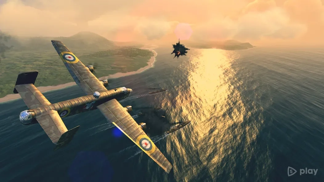Скриншот Warplanes: WW2 Dogfight