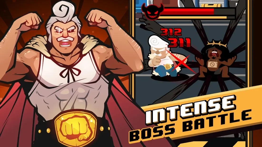 Скриншот Brawl Quest — офлайн-экшн "избей их всех"