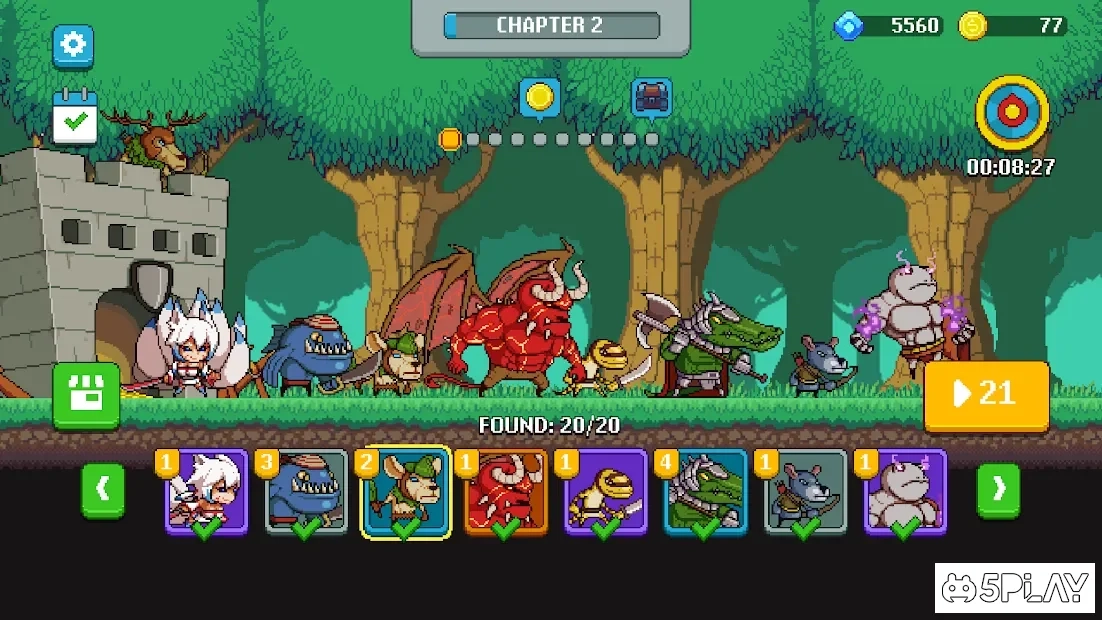 Скриншот Monsters War: Epic TD Strategy Offline Games
