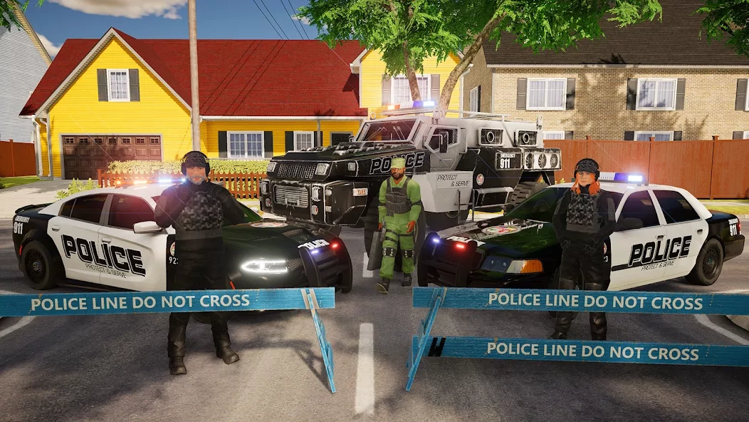 Скриншот Real Police Car Simulator Game