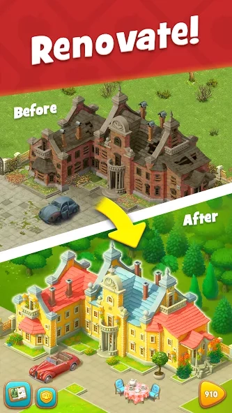 Скриншот Gardenscapes