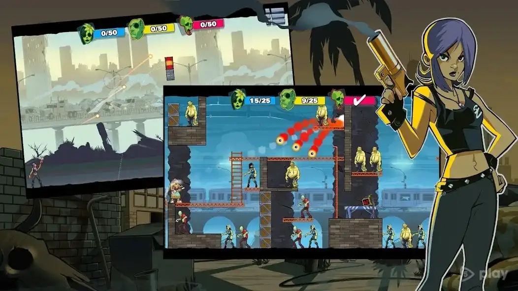 Скриншот Stupid Zombies 3