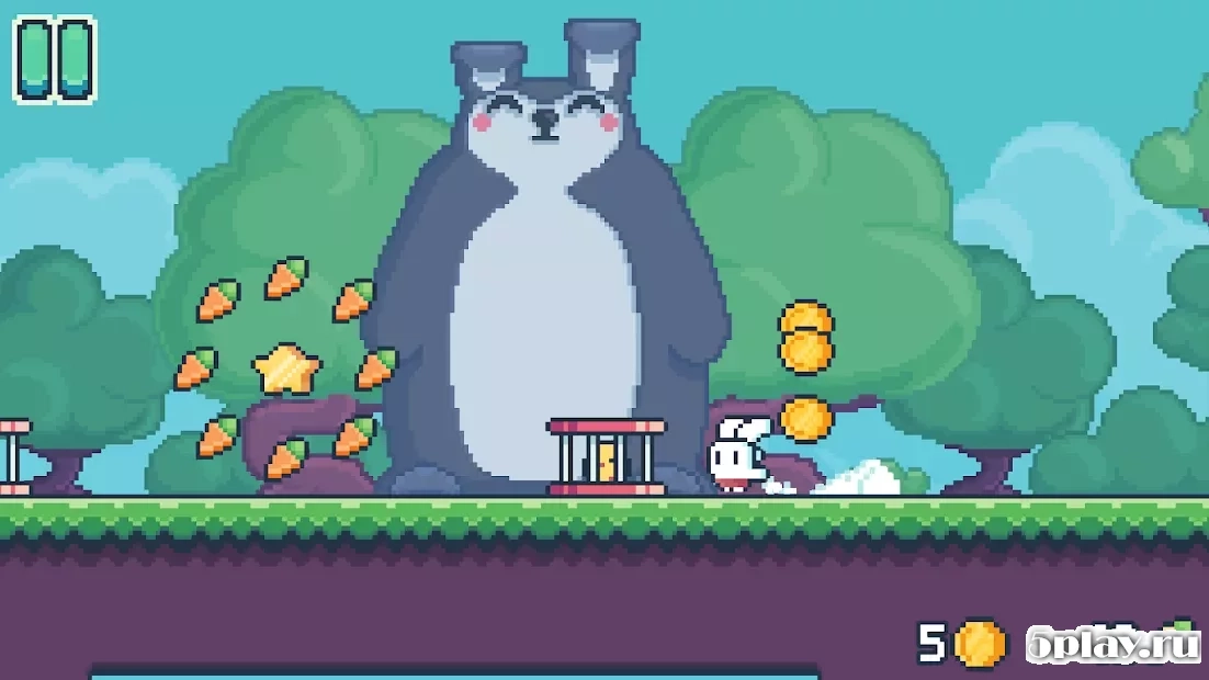 Скриншот Yeah Bunny 2 - pixel retro arcade platformer