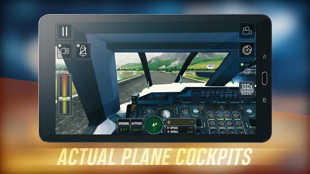 Скриншот Airplane Flight Simulator