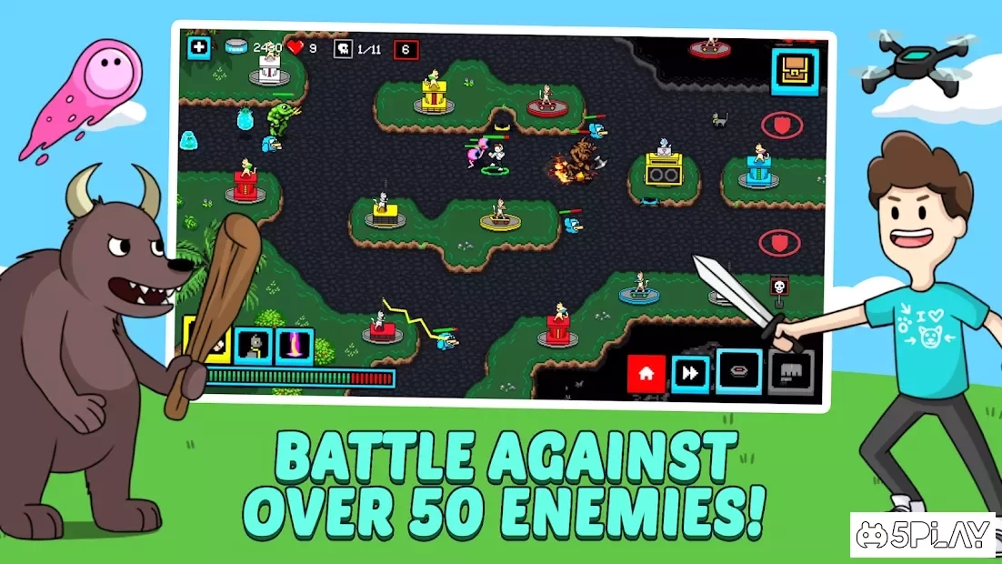 Скриншот Cats & Cosplay: Superhero TD Battles