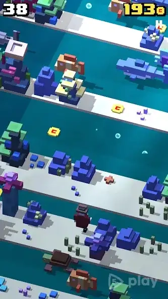 Скриншот Crossy Road