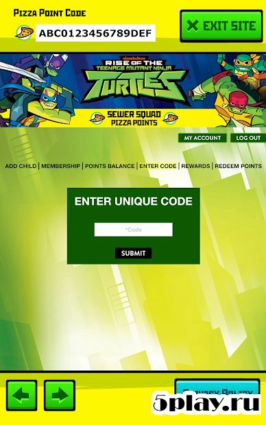 Скриншот Rise of the TMNT: Power Up!