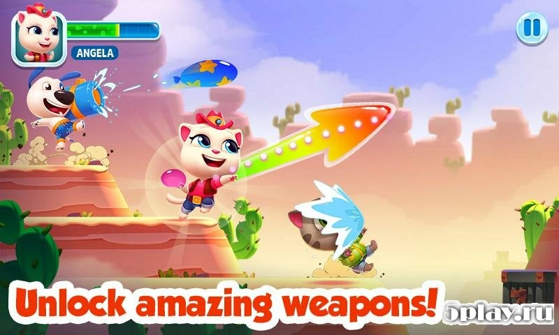 Скриншот Talking Tom Splash Force