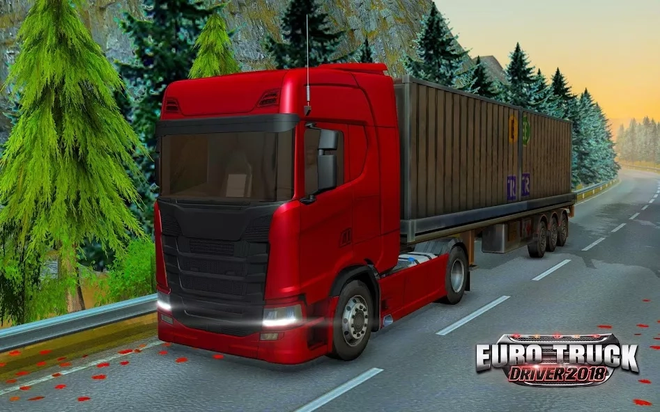 Скриншот Euro Truck Driver 2018