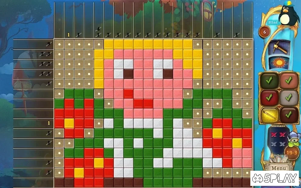 Скриншот Fantasy Mosaics 31: First Date