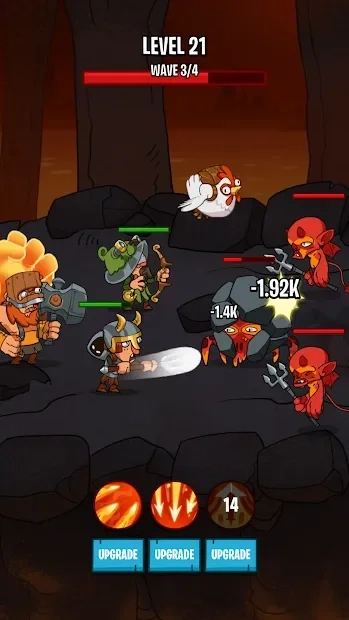 Скриншот Semi Heroes 2: Endless Battle RPG Offline Game