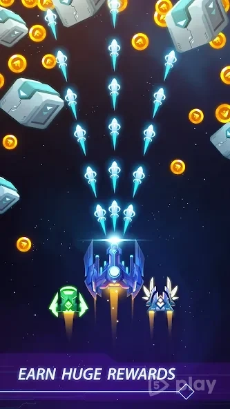Скриншот Space Attack - Galaxy Shooter