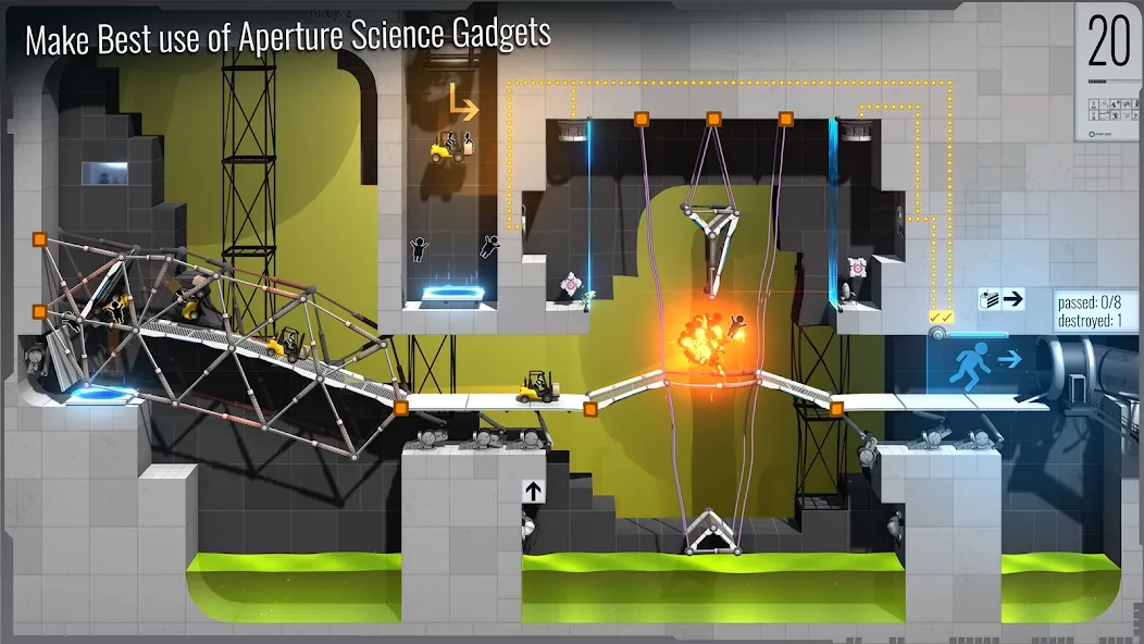 Скриншот Bridge Constructor Portal