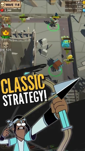 Скриншот Idle Hero TD - Fantasy Tower Defense