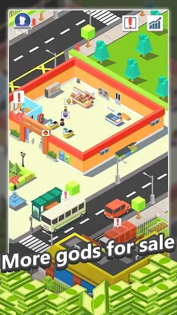 Скриншот Idle Market Street