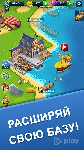 Скриншот Idle Pirate Tycoon