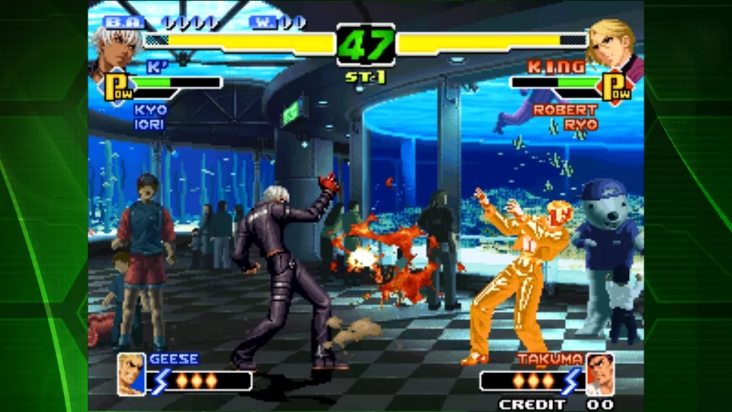 Скриншот KOF 2000 ACA NEOGEO