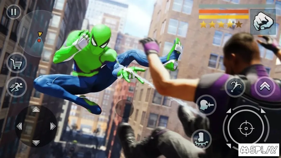 Скриншот Spider Rope Hero - Vegas Crime city