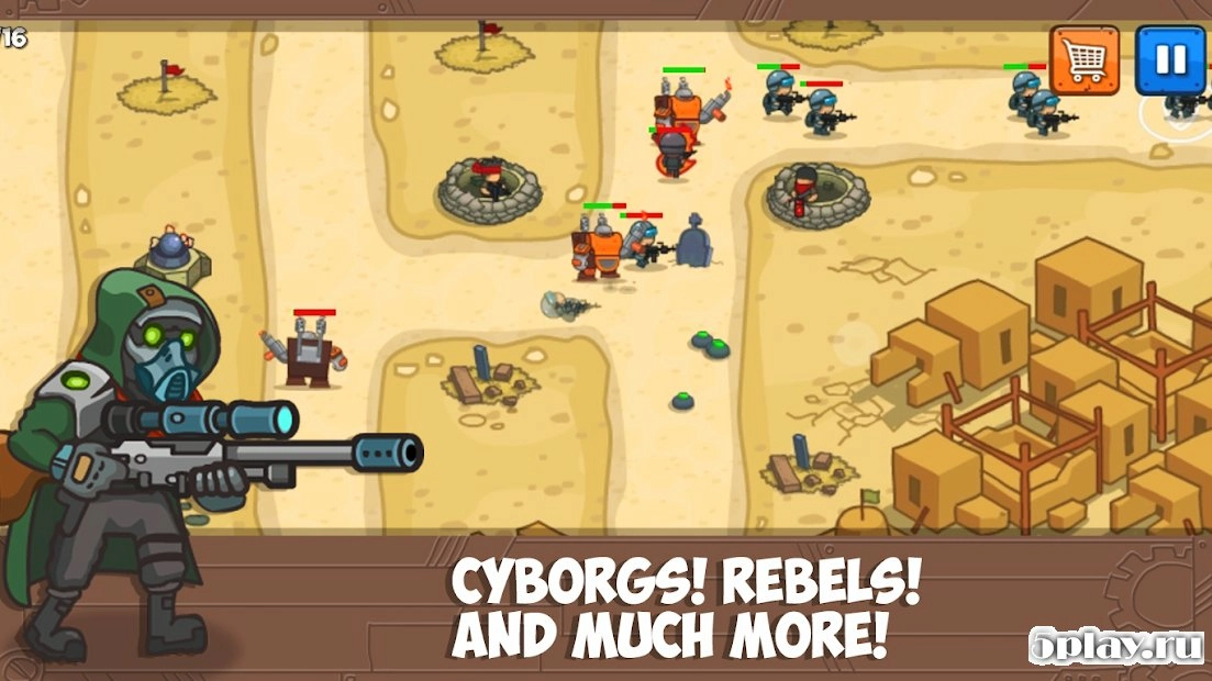 Скриншот Steampunk Defense Premium