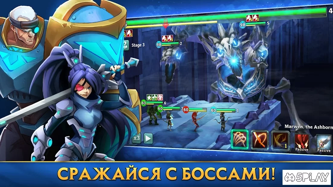Скриншот Alliance: Heroes of the Spire