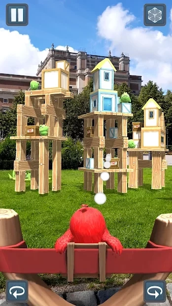 Скриншот Angry Birds AR: Isle of Pigs