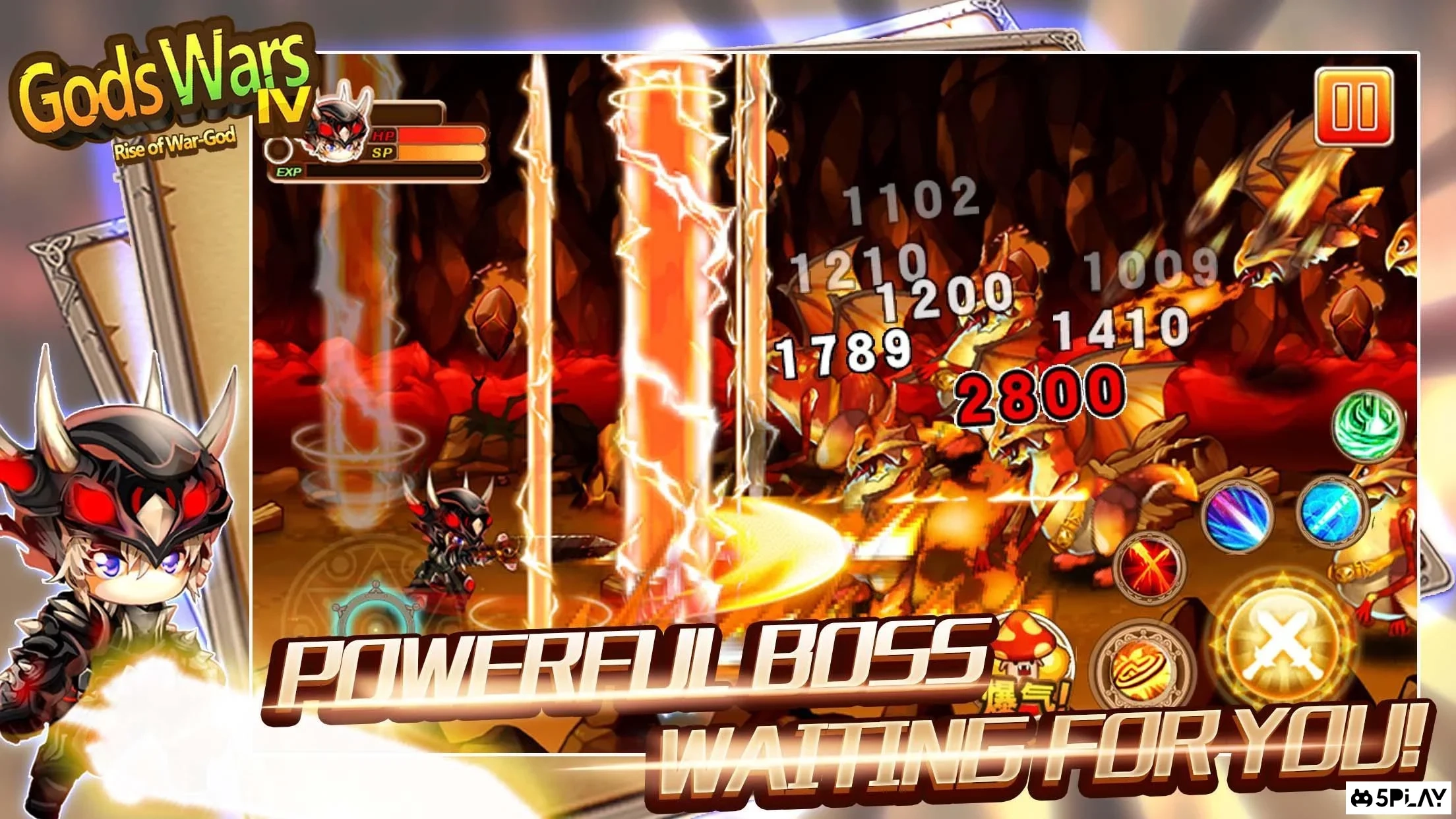 Скриншот Gods Wars 4: Arise of War God